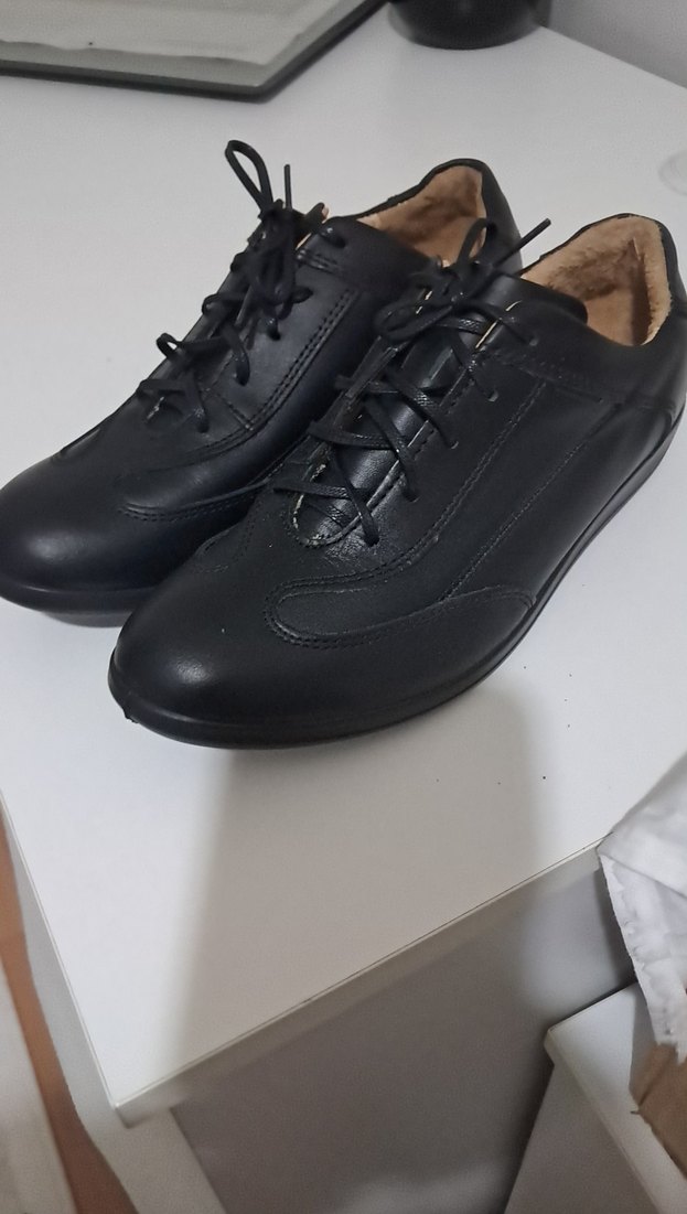 Erkek Çocuk Siyah Bağcıklı Özel Ayakkabı - Görsel 4