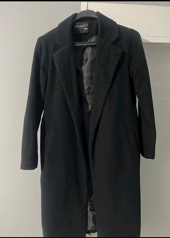 Siyah Uzun Klasik Kaban - Görsel 2