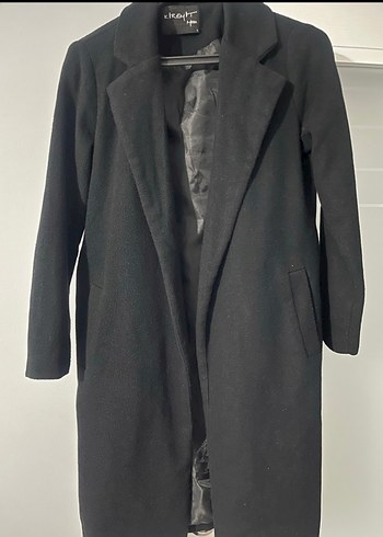 Siyah Uzun Klasik Kaban - Görsel 3