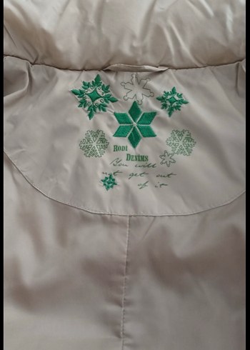 Düğmeli Bej Midi Kadın Ceket - Görsel 5