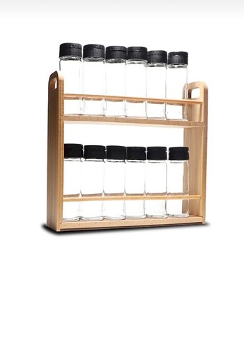 Ahşap Standlı Baharatlık Seti - Görsel 2