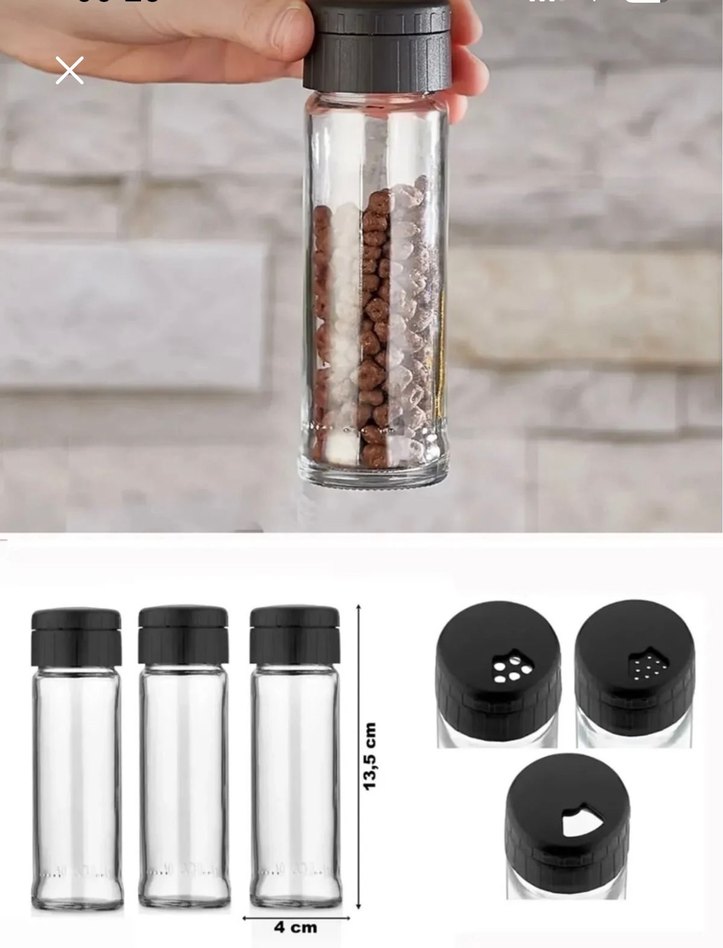 Ahşap Standlı Baharatlık Seti - Görsel 3