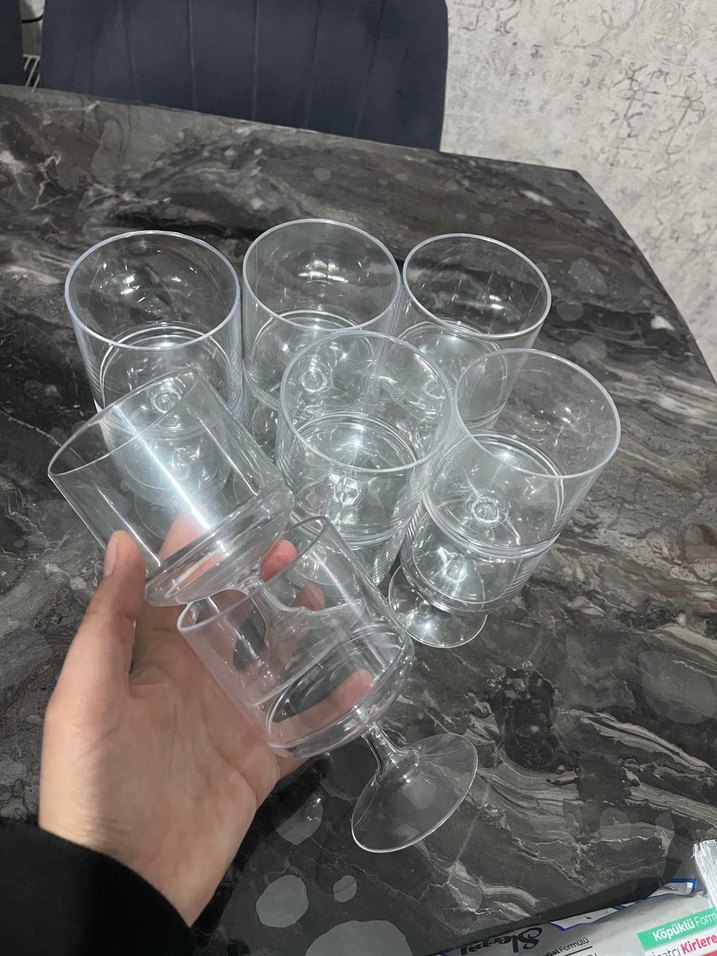 Şeffaf Tatlı Kasesi (Cam Değildir) - Görsel 2