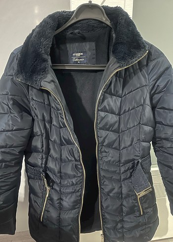 Kadın Lacivert Midi mont - Görsel 4