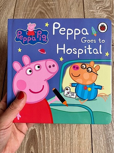 İngilizce Peppa Pig çocuk kitabı