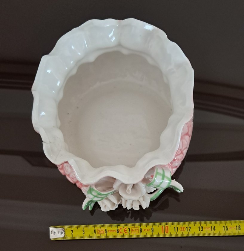 vintage seramik dekoratif sekerlik - Görsel 2