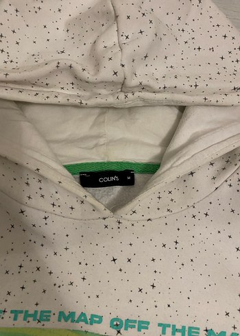 Kapüşonlu Baskılı Sweatshirt - Görsel 2