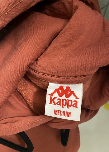 Kappa Kapüşonlu Kiremit Sweatshirt - Görsel 2