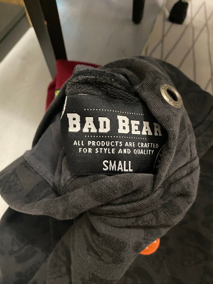 Siyah Kapüşonlu Erkek Sweatshirt - Görsel 2