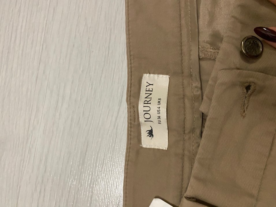 Bej Erkek Normal Kesim Pantolon - Görsel 2