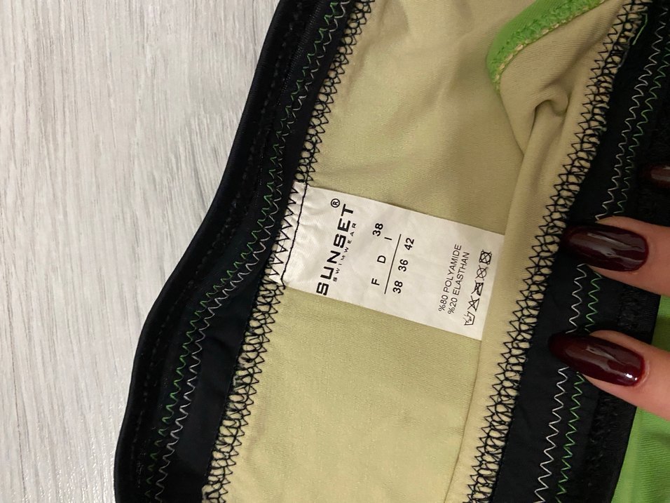 Yeşil İpli Kadın Bikini İkisi beraber - Görsel 2