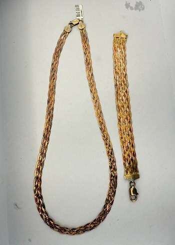 İtalyan takım 925 ayar gümüş - Görsel 4