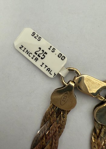 İtalyan takım 925 ayar gümüş - Görsel 7