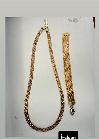 İtalyan takım 925 ayar gümüş - Görsel 3