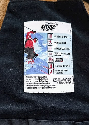 UNİSEX(BAY/BAYAN) ALMAN KAYAK PANTOLONU - Görsel 9