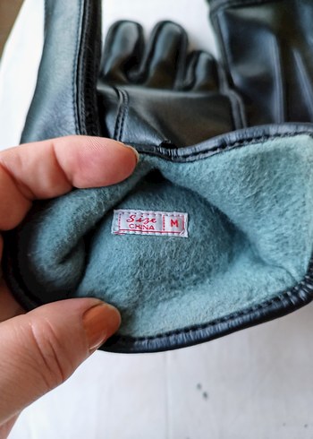 UNİSEX SUNİ DERİ ELDİVEN - Görsel 5