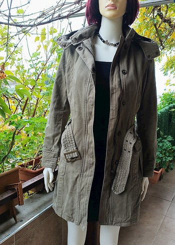 KAPŞONLU BAYAN PARKA & KABAN - Görsel 3