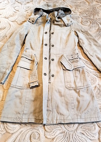 KAPŞONLU BAYAN PARKA & KABAN - Görsel 6