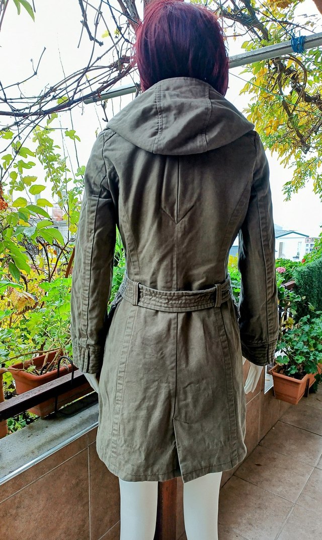 KAPŞONLU BAYAN PARKA & KABAN - Görsel 5