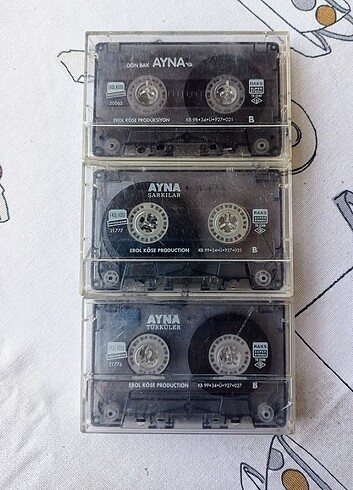 AYNA KASET & ÜÇ ADET