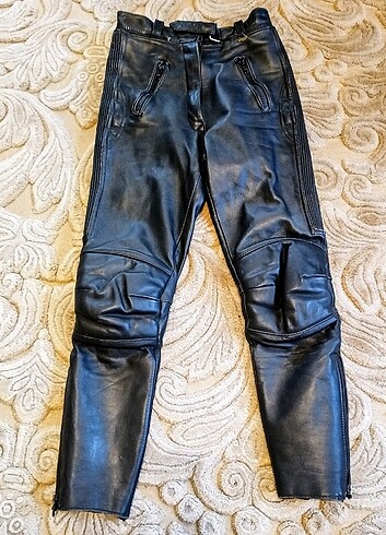 DETLEV LOUİS ALMANYA DAN DERİ MOTOR PANTOLON - Görsel 4