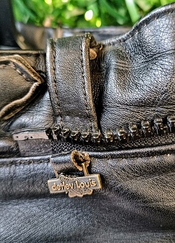 DETLEV LOUİS ALMANYA DAN DERİ MOTOR PANTOLON - Görsel 6