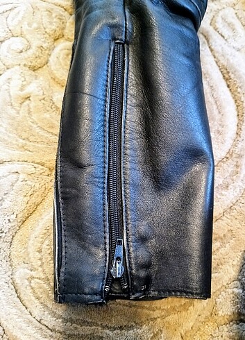 DETLEV LOUİS ALMANYA DAN DERİ MOTOR PANTOLON - Görsel 9