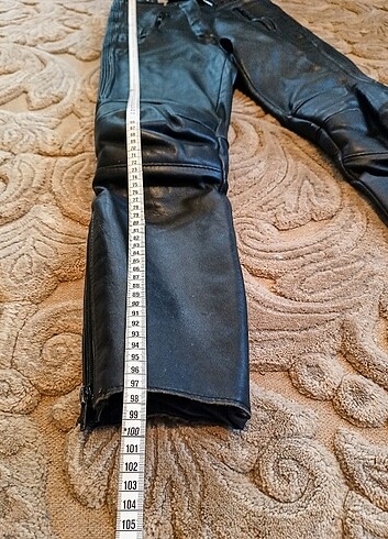 DETLEV LOUİS ALMANYA DAN DERİ MOTOR PANTOLON - Görsel 12