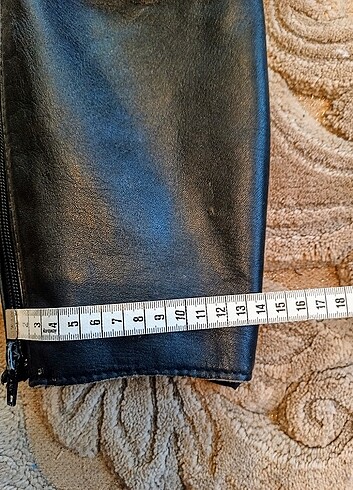 DETLEV LOUİS ALMANYA DAN DERİ MOTOR PANTOLON - Görsel 14