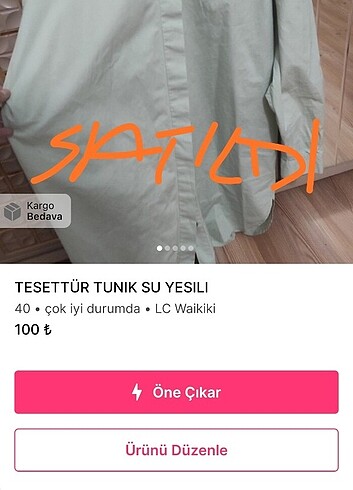 TESETTÜR TUNIK SU YESILI 