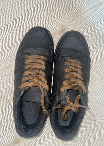  Beden Kahverengi Erkek Spor Ayakkabı Bağcığı