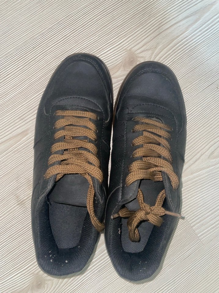 Kahverengi Erkek Spor Ayakkabı Bağcığı - Görsel 4