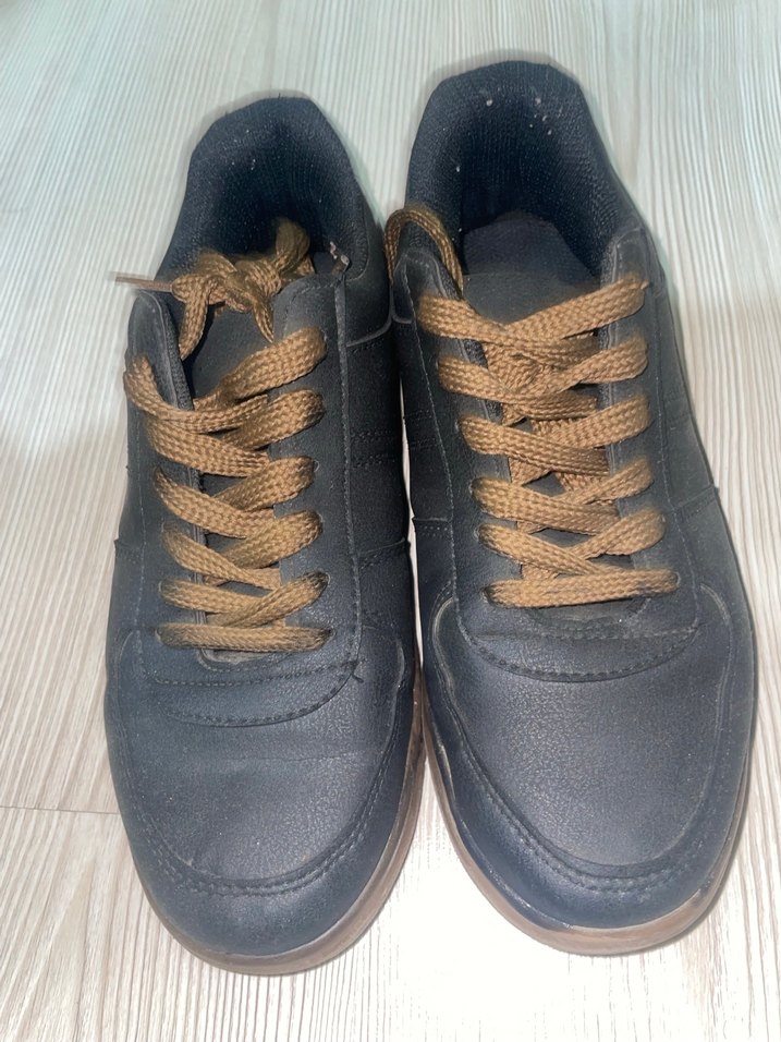 Kahverengi Erkek Spor Ayakkabı Bağcığı - Görsel 3