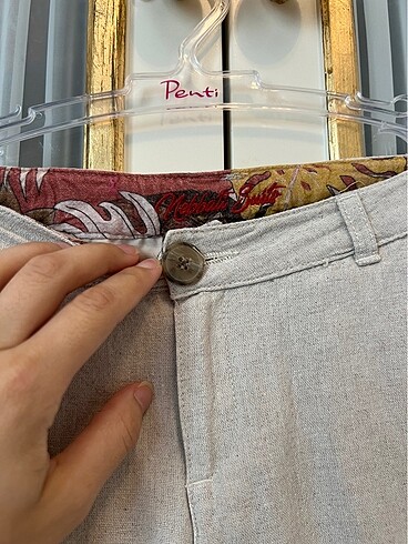 6 Yaş Beden B&G Store 6-7 Yaş Keten Pantolon