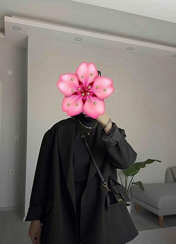 Siyah blazer ceket 