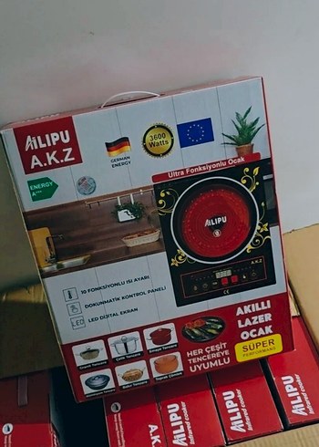Carlos Miele tüm tencerelere uyumlu akıllı lazer ocak
