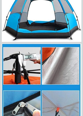 çift katlı otağ tipi otomatik kamp çadırı - Görsel 3