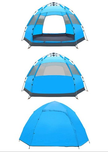 çift katlı otağ tipi otomatik kamp çadırı - Görsel 4