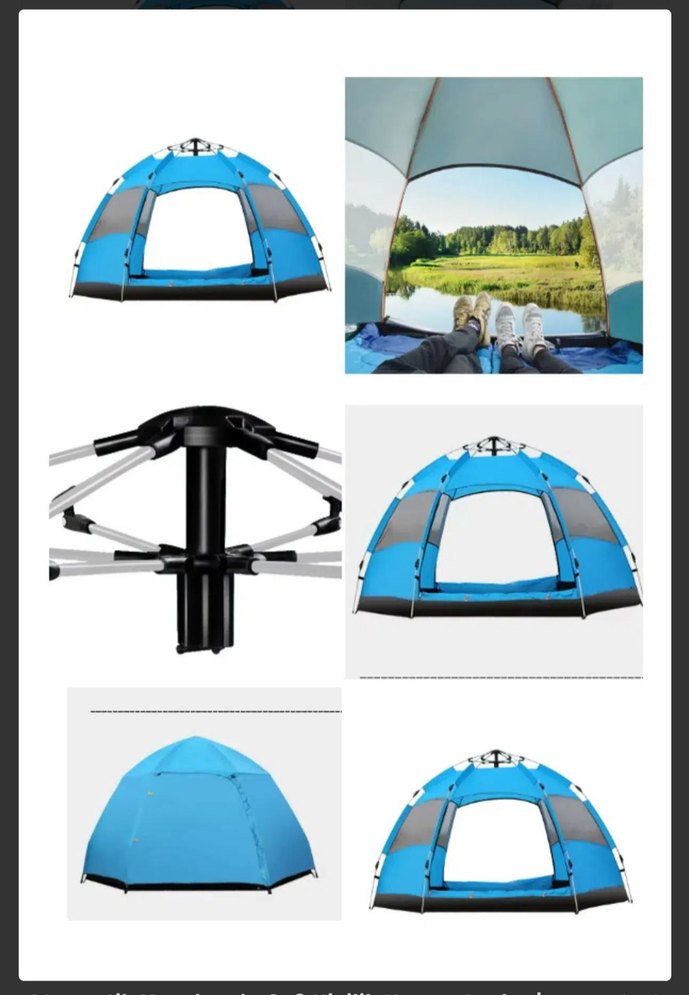 çift katlı otağ tipi otomatik kamp çadırı - Görsel 5