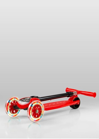 Üç tekerlekli ışıklı çocuk scooter - Görsel 2