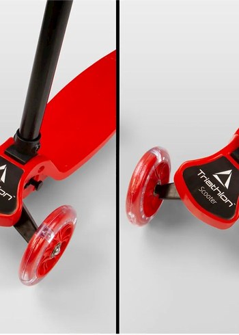 Üç tekerlekli ışıklı çocuk scooter - Görsel 3