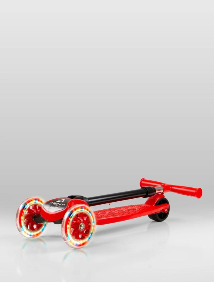 Üç tekerlekli ışıklı çocuk scooter - Görsel 2