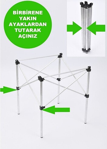 Diğer katlanabilir kamp sehpası