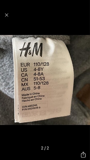 H&M Erkek çocuk bere