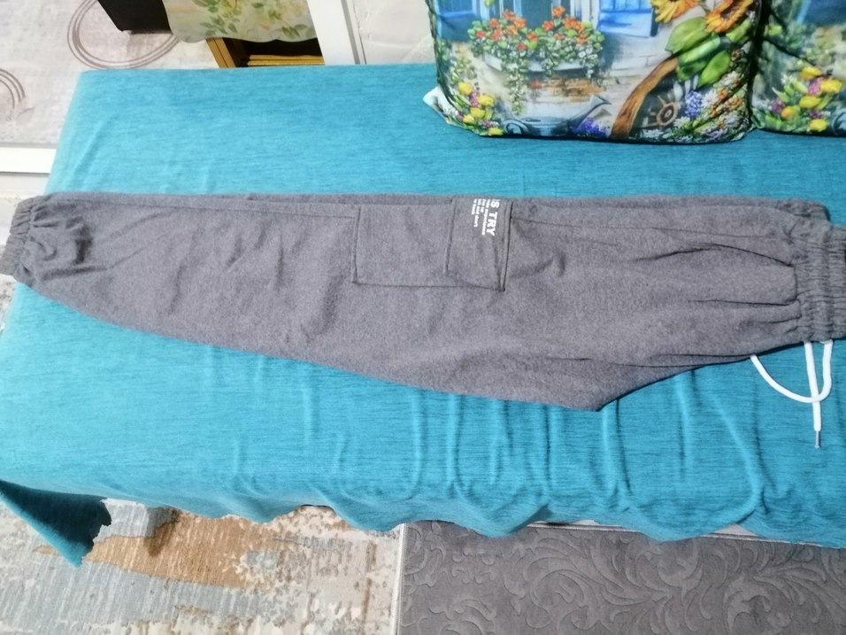 Gri Kadın Rahat Kesim Spor Eşofman - Görsel 3