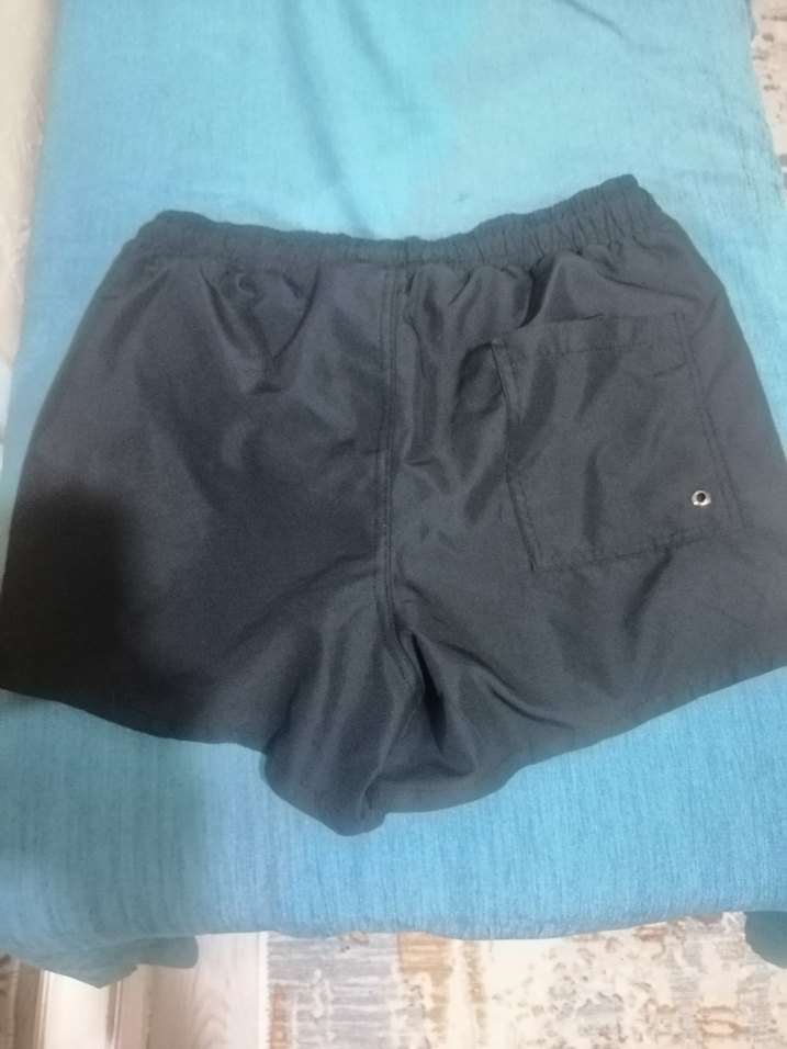 Erkek Siyah Mini Şort Mayo - Görsel 5