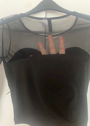 s Beden siyah Renk siyah crop body
