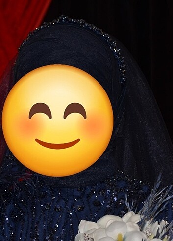 Gelin tacı lacivert  - Görsel 2