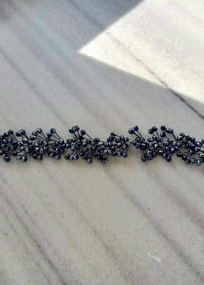 Gelin tacı lacivert  - Görsel 4