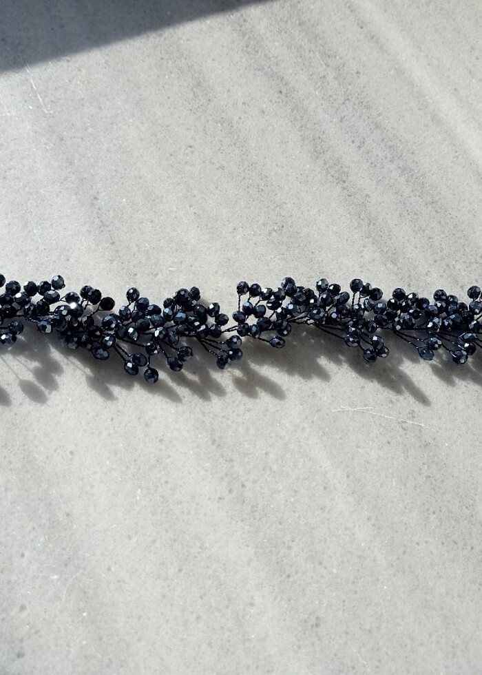 Gelin tacı lacivert  - Görsel 5